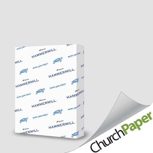 Hammermill Laser Print Perforated 8.5 x 11 28/70 White Paper 500 sheets/ream, Multipurpose Copy Paper