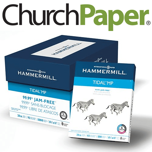 Hammermill White 92 Bright Copy Plus Print Paper, 8.5 x 11 inch